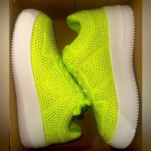 Neon Cloud Air Rhinestone shoes